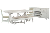 Heron Cove - Extendable Trestle Dining Table Set