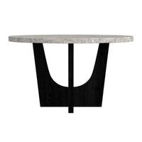 Oregon - Round Table With Faux Marble Top