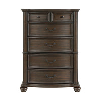 Brunswick - 5-Drawer Chest - Mahogany