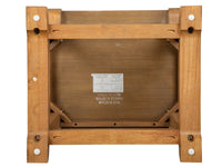 Lindon - Rectangular End Table - Belgian Wheat