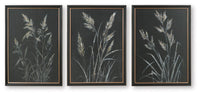 Janisburg - Wall Art Set (Set of 3) - Black / White / Brown