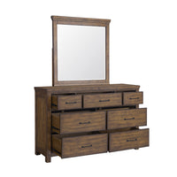 Cambridge - 7-Drawer Dresser - Brown