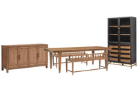 Lindon - Extendable Rectangular Dining Table Set