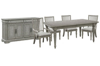 Madison Ridge - Extendable Leg Dining Room Table Set