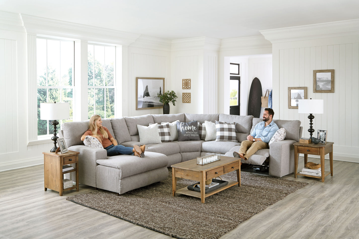 Rockport - Reclining Sectional