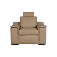 Armon - Loveseat With Power Footrest & ZG - Brown