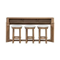 Ballentine - 4 Piece Bar Set - Brown