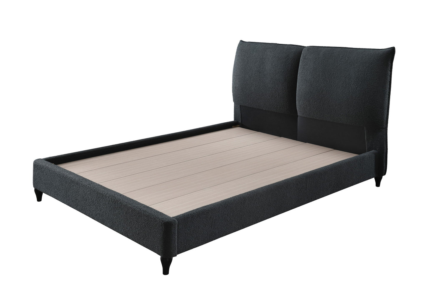 Jenn - King 2 Piece Bedroom Set - Charcoal