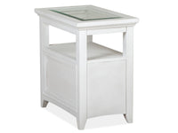 Heron Cove - Chairside End Table - Chalk White