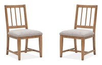 Lindon - Dining Side Chair With Upholstered Seat (Set of 2)