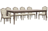Saddle Creek - Extendable Leg Dining Table Set