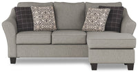 Kestrel - Queen Sofa Chaise Sleeper - Driftwood