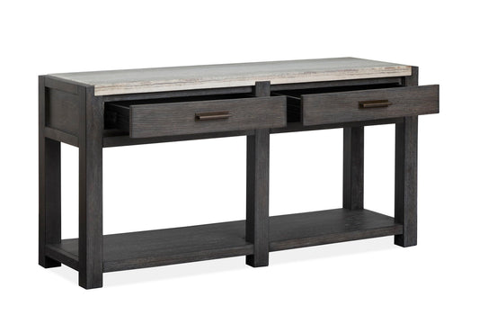 Plum Creek - Rectangular Sofa Table - Ravenwood Black