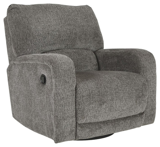 Wittlich - Slate - Swivel Glider Recliner