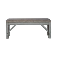 Newport - Dining Bench - Smokey Gray / Carbon Gray