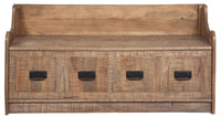 GarretTVille - Brown - Storage Bench