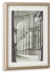 Jebkins - Wall Art - Black / Walnut