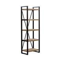 Sun Valley - Tall Pier Unit With Faux Metal - Light Brown