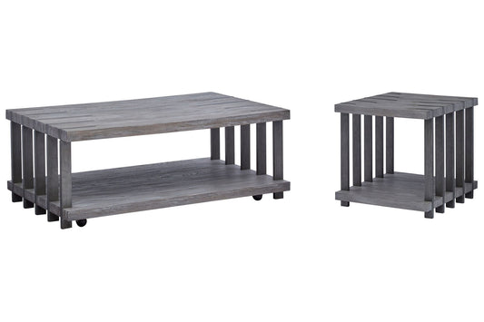 Eldridge - Rectangular Cocktail Table Set