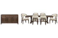 Jubilee - Extendable Trestle Dining Table Set