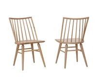 Dovetail - Spindle Solid American Oak Side Chair