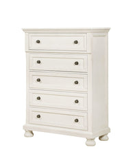 B01163 JB - Wood Chest - White