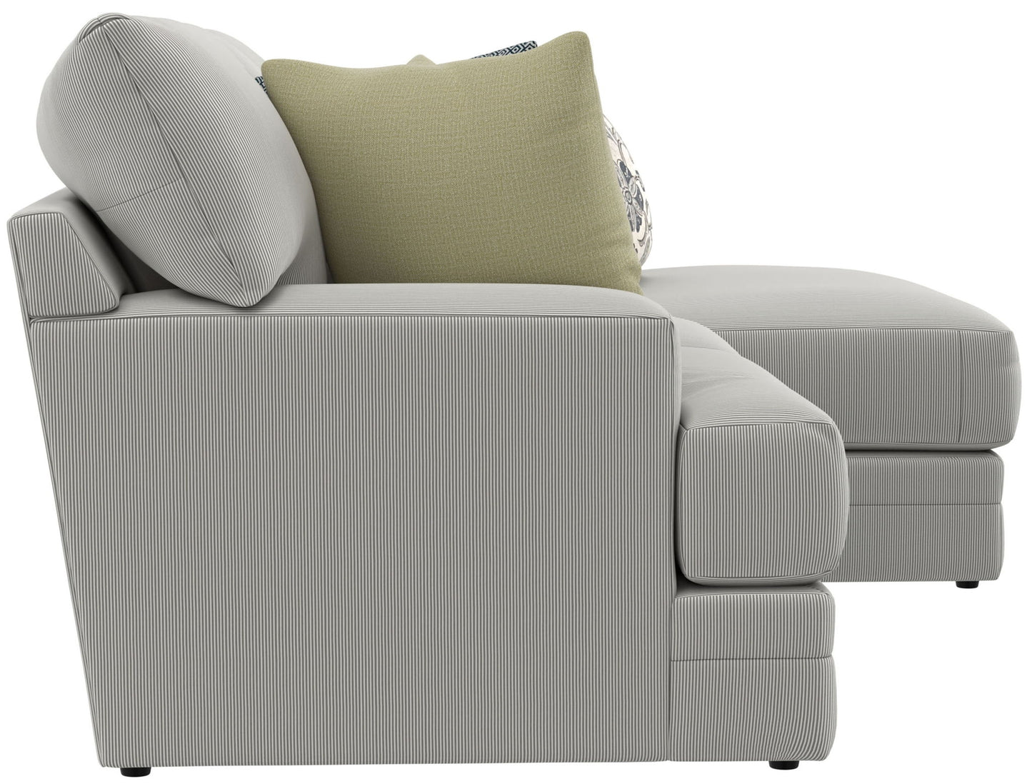 Stockbridge - Sectional With Comfort Coil Seating And 9 Accent Pillows Included