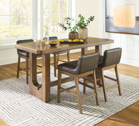 Cabalynn -  Rectangular Dining Room Counter Table Set