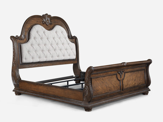 Stanley - King Bed - Oak