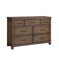 Cambridge - 7-Drawer Dresser - Brown