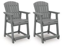 Sanctuary Beach - Barstool (Set of 2) - Dark Gray