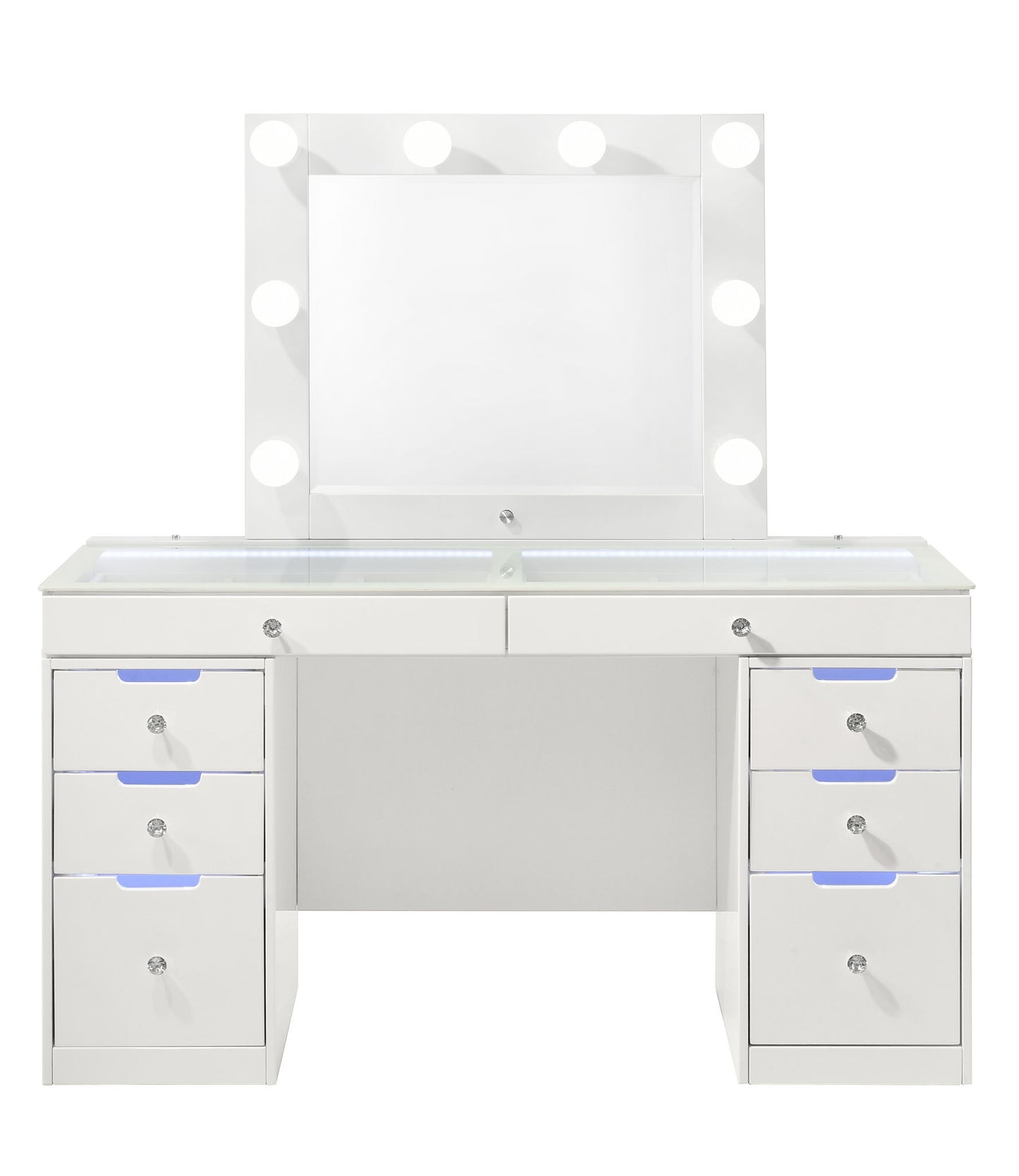 Luxo - Vanity Set - White