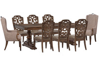Durango - Extendable Trestle Dining Table Set