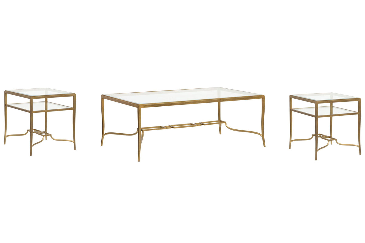 Lorena - Rectangular Cocktail Table Set