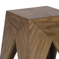 Pulaski Accents - Geometric Shaped Accent Table - Brown