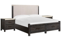 Plum Creek - Upholstered Panel Storage Bedroom Set