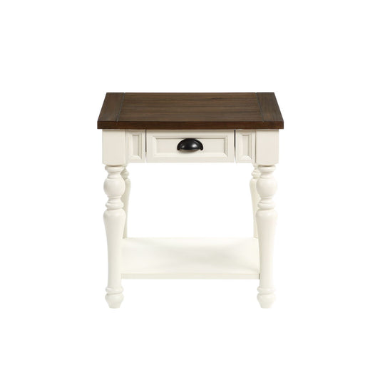 Joanna - End Table - White