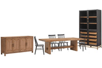 Lindon - Trestle Dining Table Set