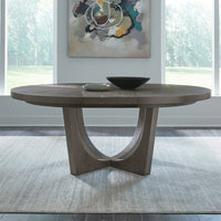 Cascade Falls - Pedestal Table - Satin Espresso