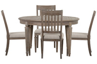 Lancaster - Extendable Round Dining Table Set