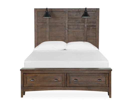 Bay Creek - Complete Lamp Panel Storage Bed