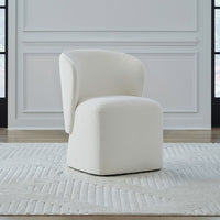 Accent Dining - Dining Chair With Casters Accent