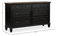 Surrey - Double Drawer Dresser