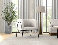 Malibu - Arm Chair - Light Cream