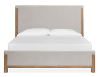 Plum Creek - Upholstered Panel Bed
