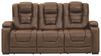 Owner's - Thyme - PWR REC Sofa with ADJ Headrest