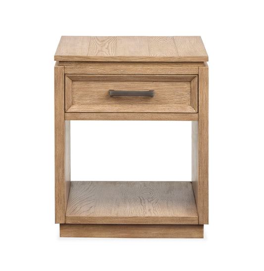 Burnham - Rectangular End Table - Sable Dusk