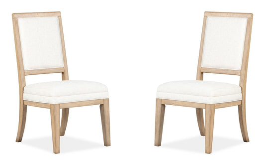 Coventry - Upholstered Side Chair (Set of 2) - Honey Maple