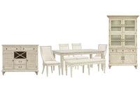 Newport - 8 Piece Extendable Rectangular Dining Table Set