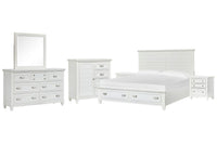 Charleston - Panel Storage Bedroom Set